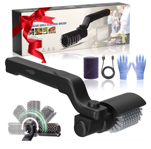 Szczotex™ – Grill 21. Wieku Bez Wysiłku | Automatyczna Szczotka, Premium